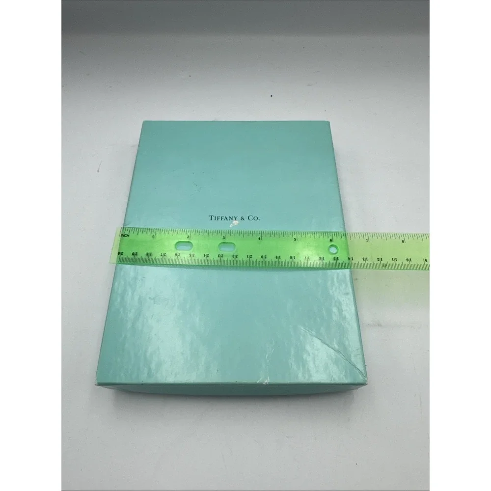 Tiffany & Co Blue Empty Jewelry Gift Box Rectangle 8.5 x 6.5 x 1.5